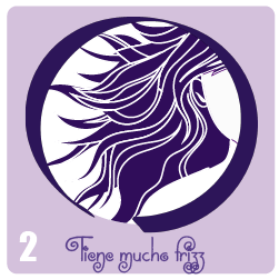 Tiene mucho frizz